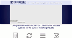 Desktop Screenshot of corrotec.com